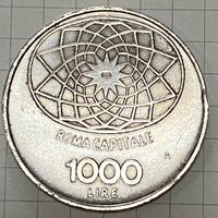 1000 lire argento concordia