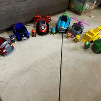 Set paw patrol completo giocattoli