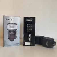 Flash Meike e Nikon attacco Nikon