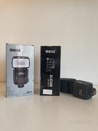 Flash Meike e Nikon attacco Nikon