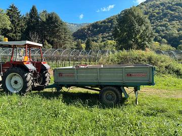 rimorchio carrello trattore