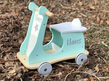 Jabadabado macchina in legno per bambini