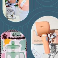 Mini tritatutto + Mini sbattitore + Cappuccinatore