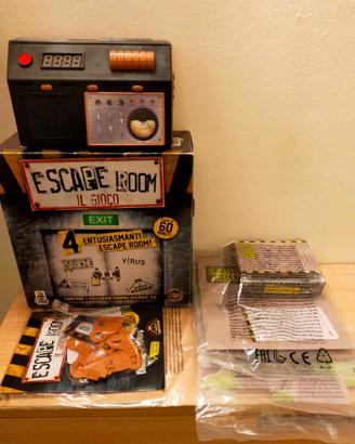 Escape room quasi nuovo: 3 casi su 4 sigillati