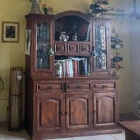 Set sala da pranzo Credenza e Tavolo con 4 sedie