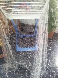 Rete da pesca con piombi
