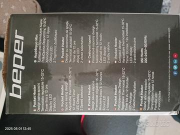 riscaldatore per ambienti piccoli