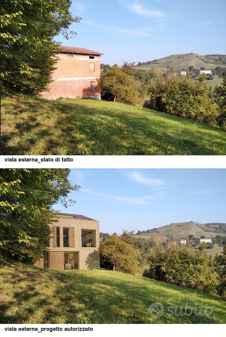 Fabbricato rurale con progetto autorizzato - Vista 5