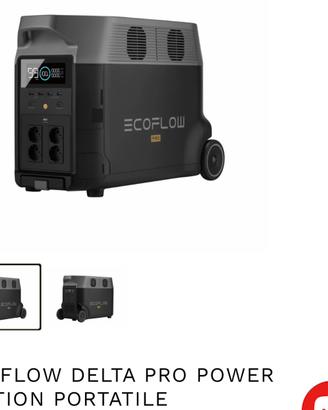 power station portatile Ecoflow delta pro