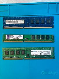 Lotto ram DDR3 Desktop 4GB