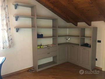 Libreria modulare in legno