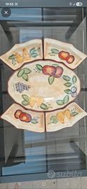 Servizio Antipastiera XL in Ceramica Artigianale -