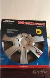 Set 4 copricerchi AutoStyle 15" nuovi
