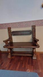 Armadio 6 ante, panca, angoliera, mobile soggiorno