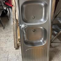Lavello due vasche 117 cm