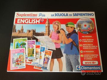 Gioco in scatola sapientino per imparare l'inglese