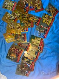 Cavalieri dello Zodiaco Serie Oro Lamincards