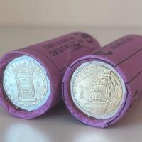 Rotolino 2 Euro Italia 2025 Giubileo Vespucci