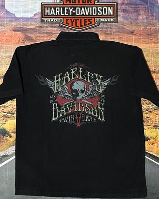 Camicia tg L Originale Harley Davidson Stupenda