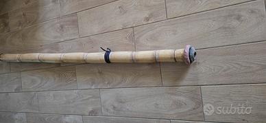 Didgeridoo artigianale in bambù 165 cm 