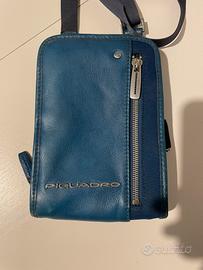 Tracolla Piquadro blu