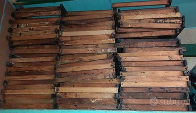 Lotto B - 30 Telaini da Nido per Arnia (Legno Puli