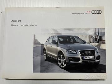 Audi Q5 Libretto uso manutenzione in Italiano