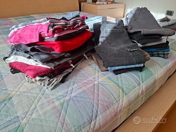 Stock vestiti bambina 9/10 anni