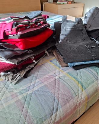 Stock vestiti bambina 9/10 anni