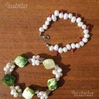 Braccialetti con perle vere