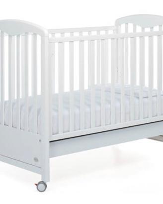 Lettino per bambini in legno bianco Foppapedretti