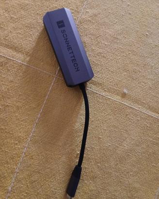 Adattatore Sonnet usb-C a RJ45