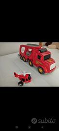 Camion con elicottero 
