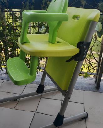 Seggiolone Sedia Brevi Pappa Slex Verde