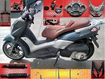 YAMAHA XCITY 250cc ANNO 2007 x RICAMBI