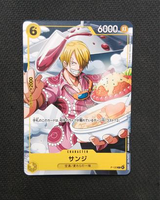 Carta OnePiece Sanji Promo (P-120) JAP