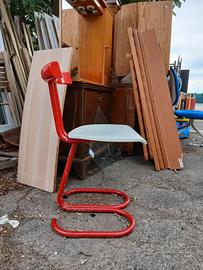 Sedia da Scrivania Space-Age Danish Style Anni 80