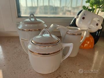 set 3 pezzi ceramica