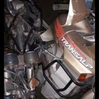 Transalp 600 e Yamaha 600