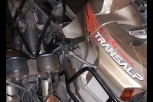 Transalp 600 e Yamaha 600