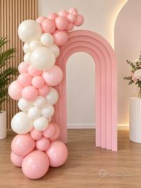 Arco 3D in polistirolo per allestimenti