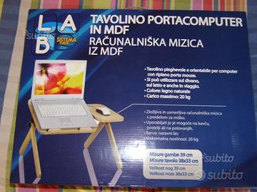 Tavolino portacomputer in mdf