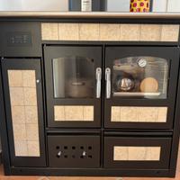 Termocucina a legna Klover KPtop come nuova