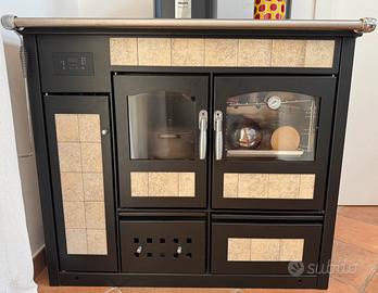 Termocucina a legna Klover KPtop come nuova