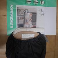 seggiolone alzabimbo pieghevole foppapedretti