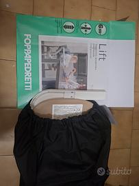 seggiolone alzabimbo pieghevole foppapedretti