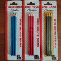 Matite colorate nuove di ricambio Koh I Noor