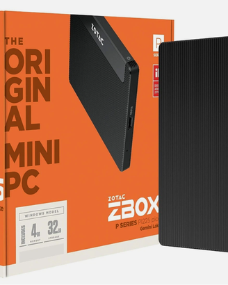 Zotac ZBOX Pico PI225 N4000 4GB 64GB Mini PC