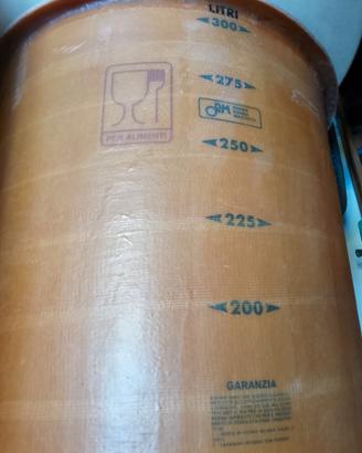 serbatoio per alimenti da 300 litri 