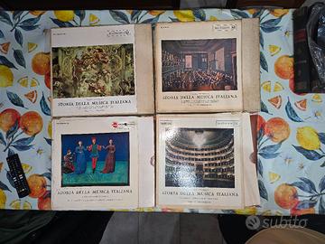 Storia della Musica Italiana – 4 cofanetti RCA